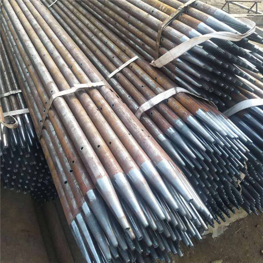 陵水诺德金属结构1300吨注浆管发往云南昆明 助力西南基建